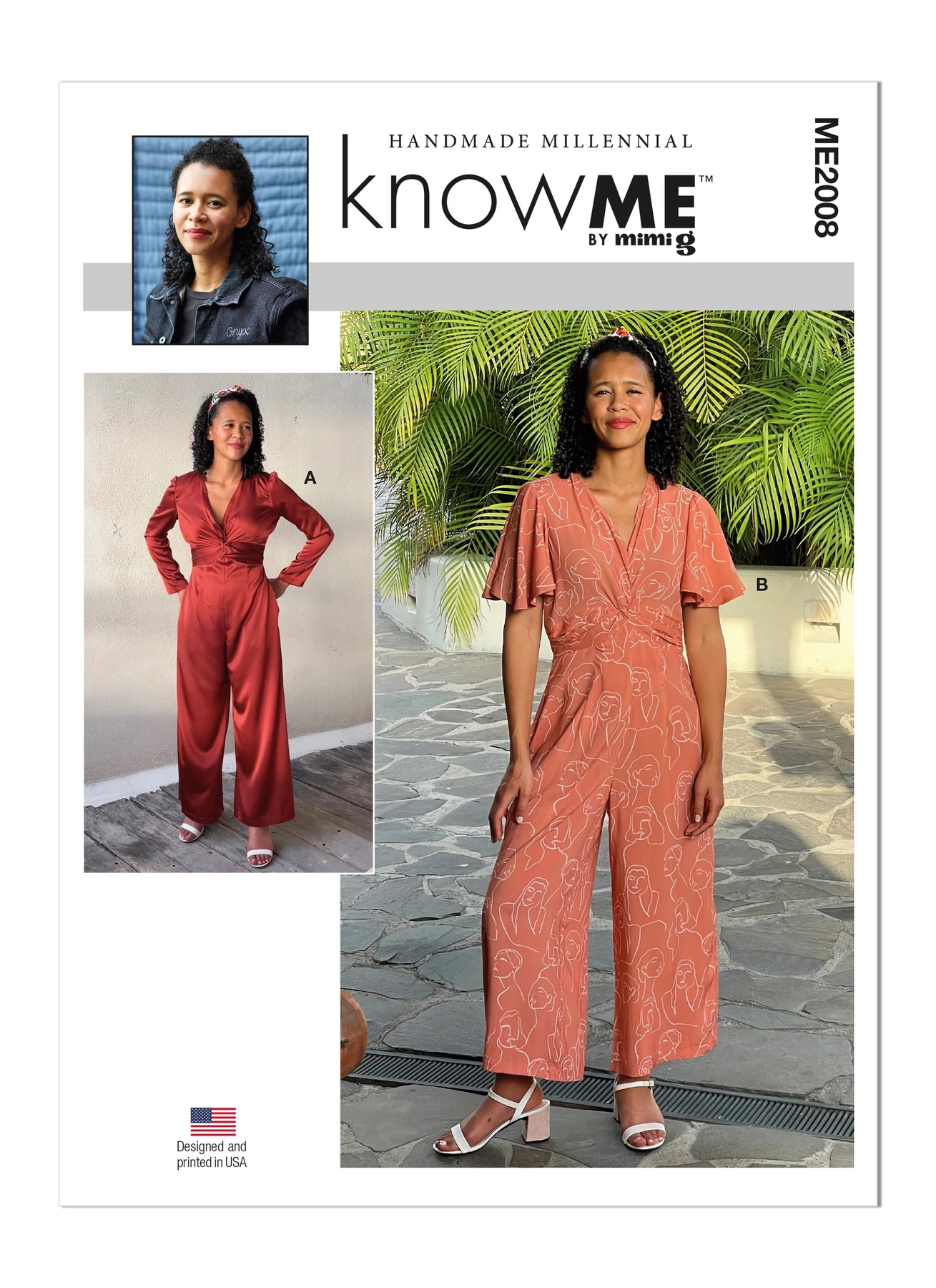 Know Me Sewing Pattern Misses' and Women's Jumpsuit by Handmade Millennial (PDF) 1 Know Me Sewing Pattern Misses' and Women's Jumpsuit by Handmade Millennial (PDF)