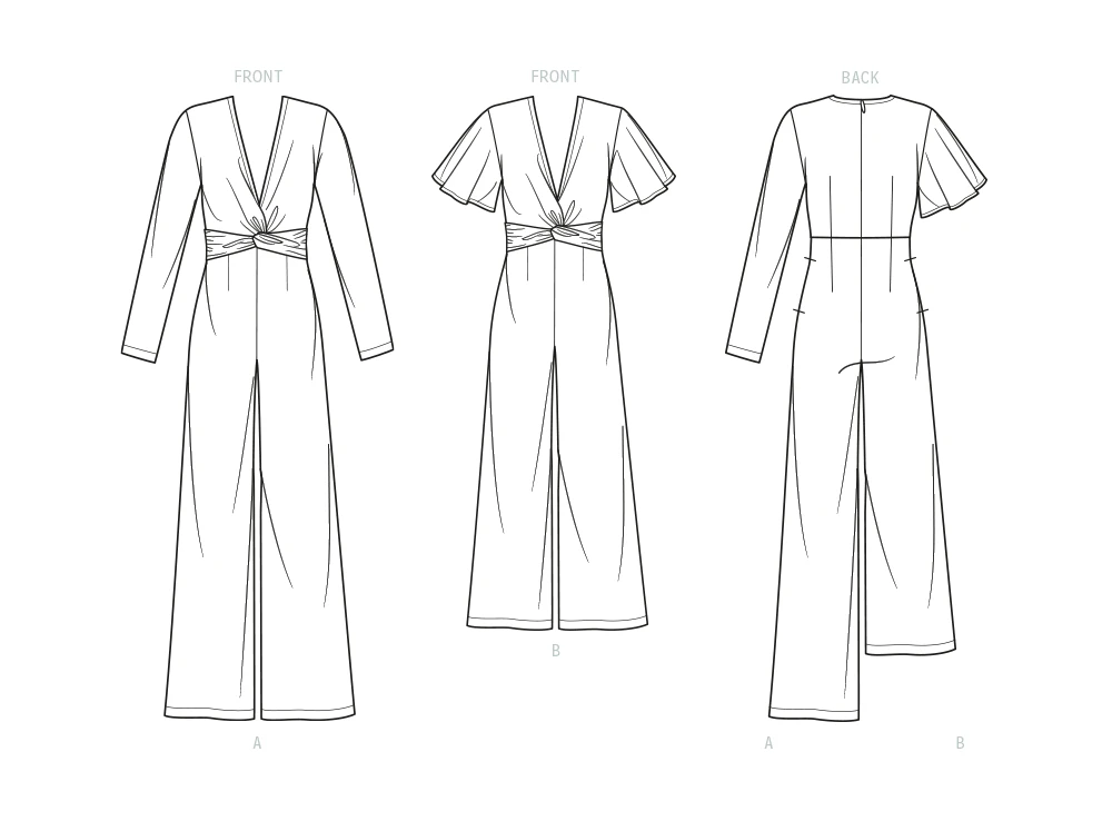 Know Me Sewing Pattern Misses' and Women's Jumpsuit by Handmade Millennial (PDF) 7 Know Me Sewing Pattern Misses' and Women's Jumpsuit by Handmade Millennial (PDF)