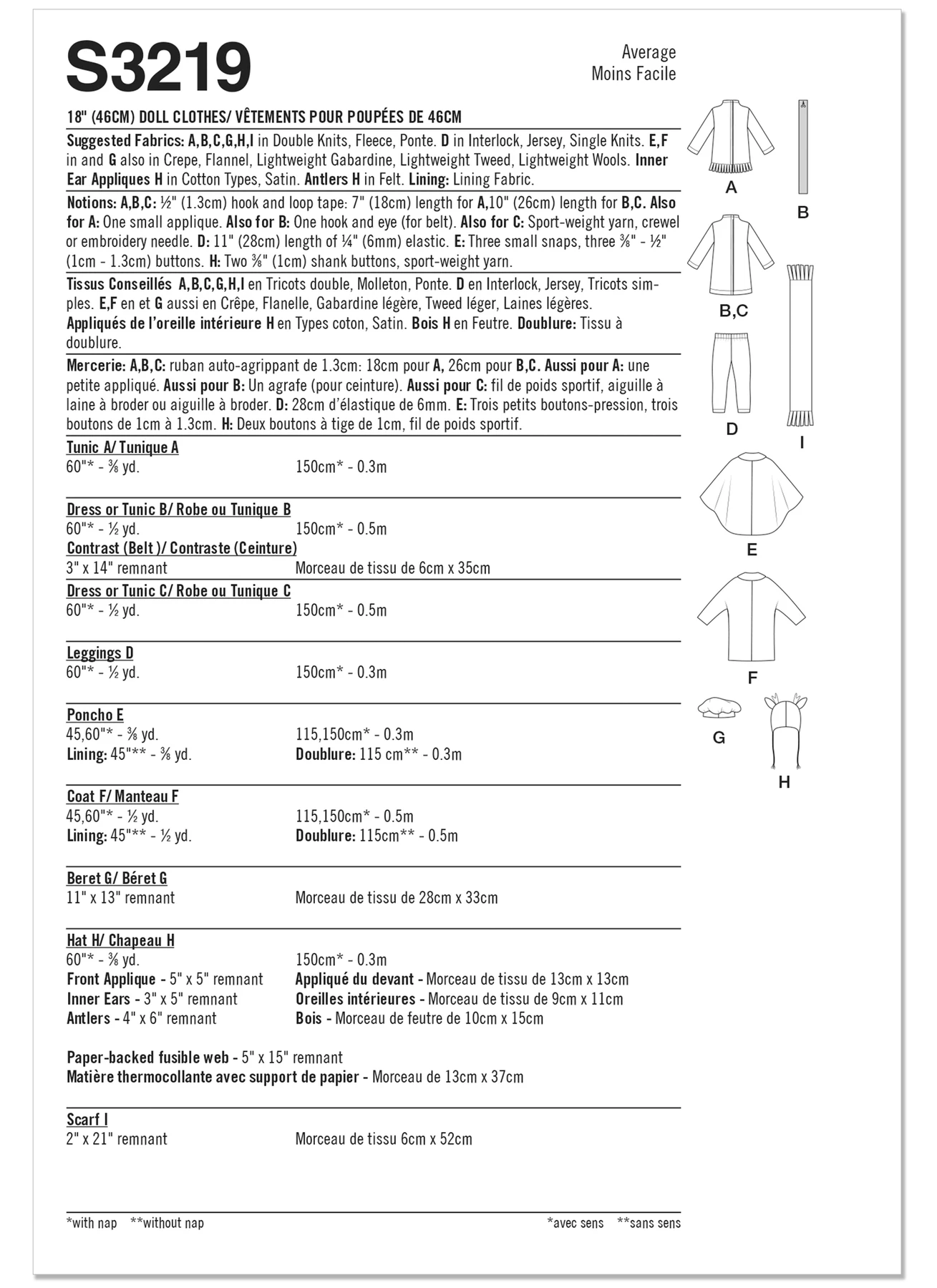 Simplicity Sewing Pattern 18" Doll Clothes (PDF) 6 Simplicity Sewing Pattern 18" Doll Clothes (PDF)