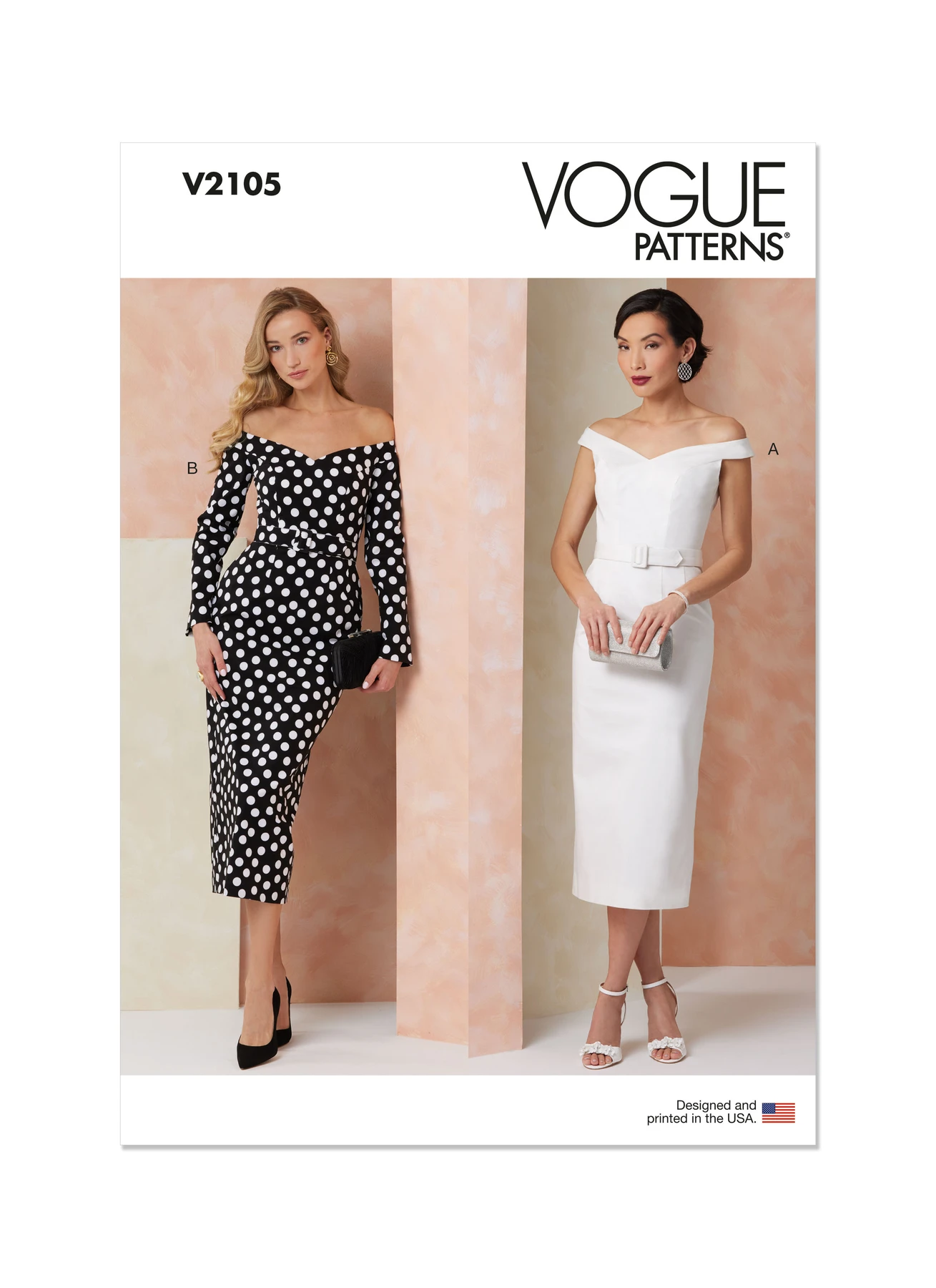 Vogue Patterns Misses' Dress with Petite Lines and Belt (PDF) 1 Vogue Patterns Misses' Dress with Petite Lines and Belt (PDF)