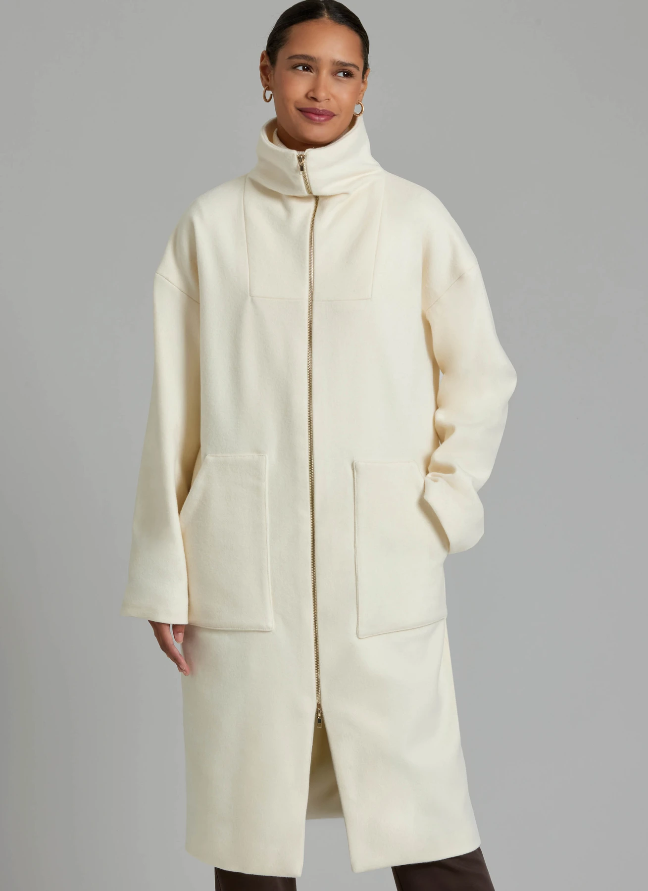 Simplicity Sewing Pattern Misses' High Collar Coat in Three Lengths (PDF) 2 Simplicity Sewing Pattern Misses' High Collar Coat in Three Lengths (PDF)
