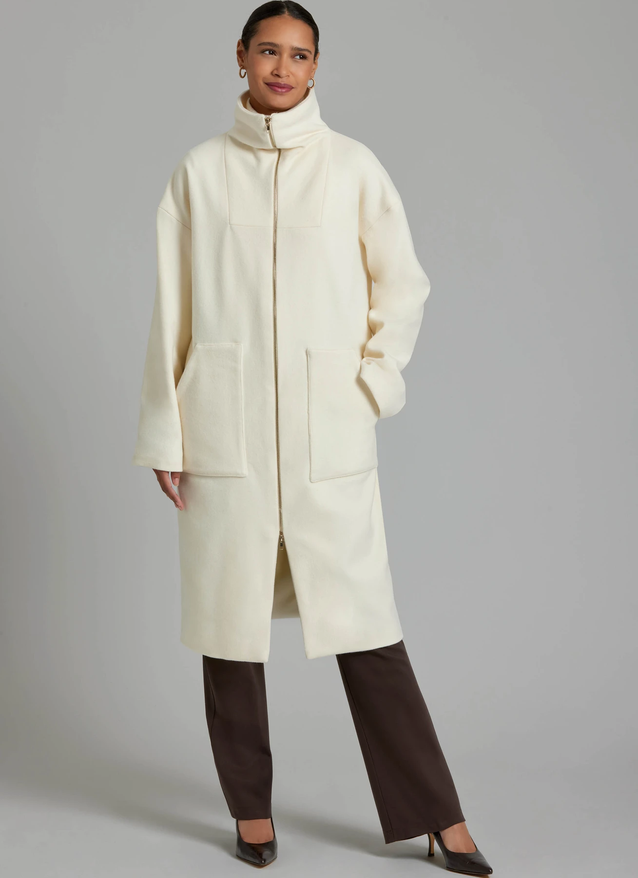 Simplicity Sewing Pattern Misses' High Collar Coat in Three Lengths (PDF) 6 Simplicity Sewing Pattern Misses' High Collar Coat in Three Lengths (PDF)