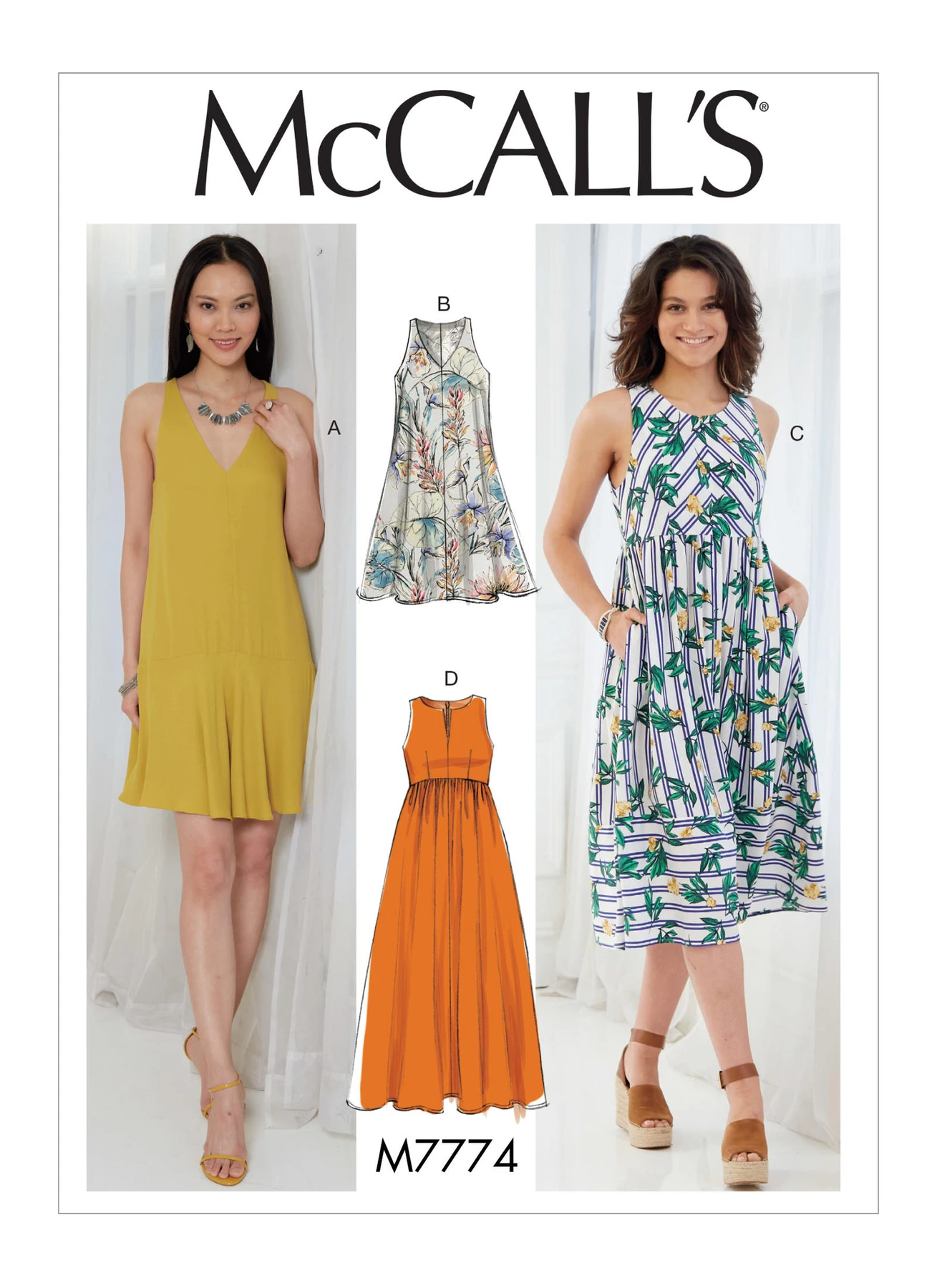 McCall's Sewing Pattern Misses' Dresses 1 McCall's Sewing Pattern Misses' Dresses