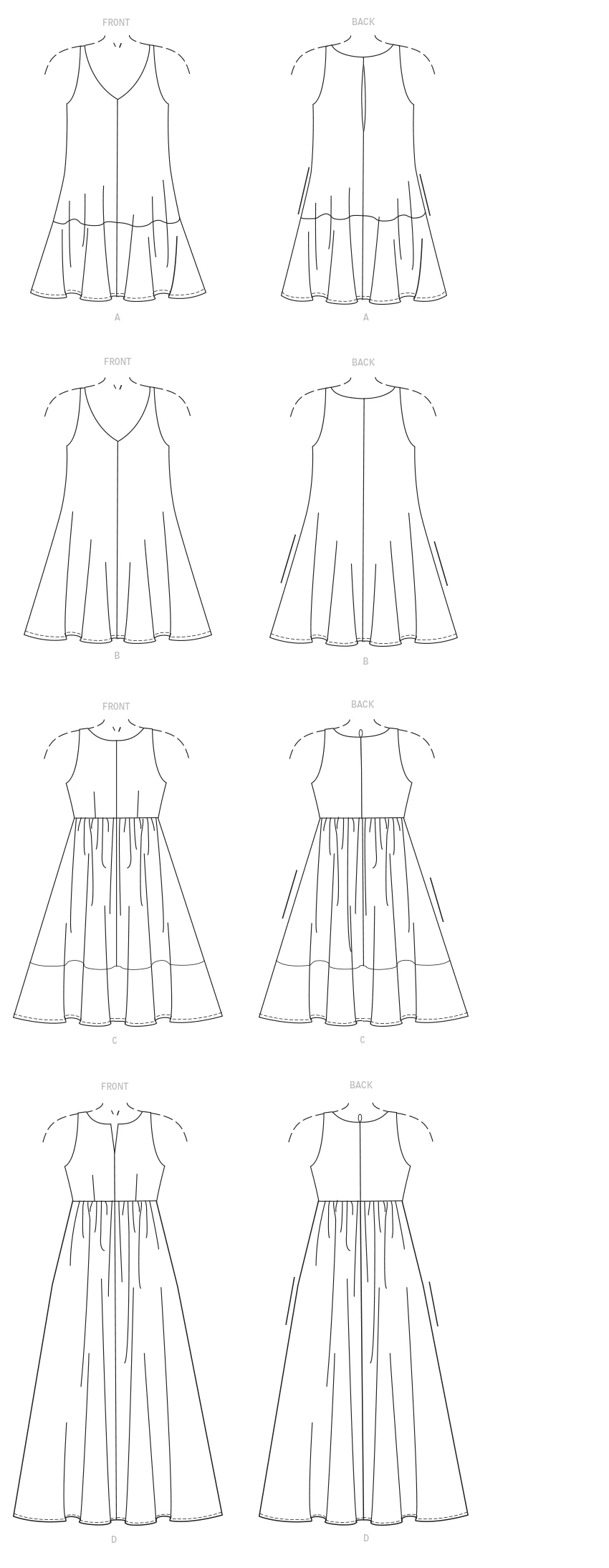McCall's Sewing Pattern Misses' Dresses 10 McCall's Sewing Pattern Misses' Dresses