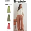 Simplicity Sewing Pattern Misses' Pants (PDF)
