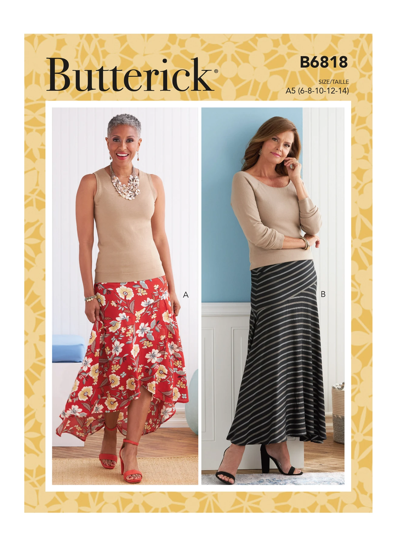 Butterick Sewing Pattern Misses' Skirt (PDF) 1 Butterick Sewing Pattern Misses' Skirt (PDF)