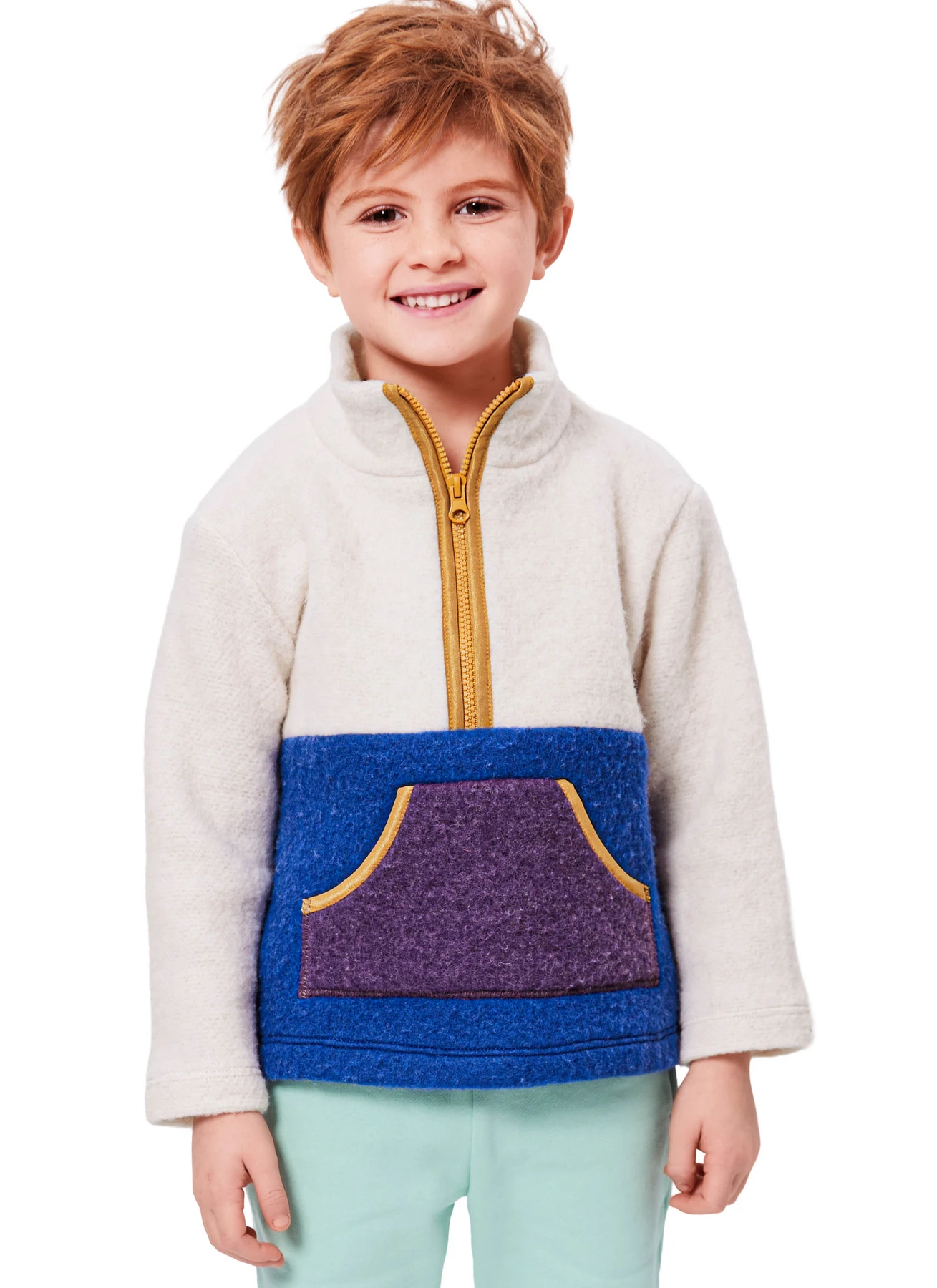 Burda Style Pattern 9183 Children's Sweater and Vest