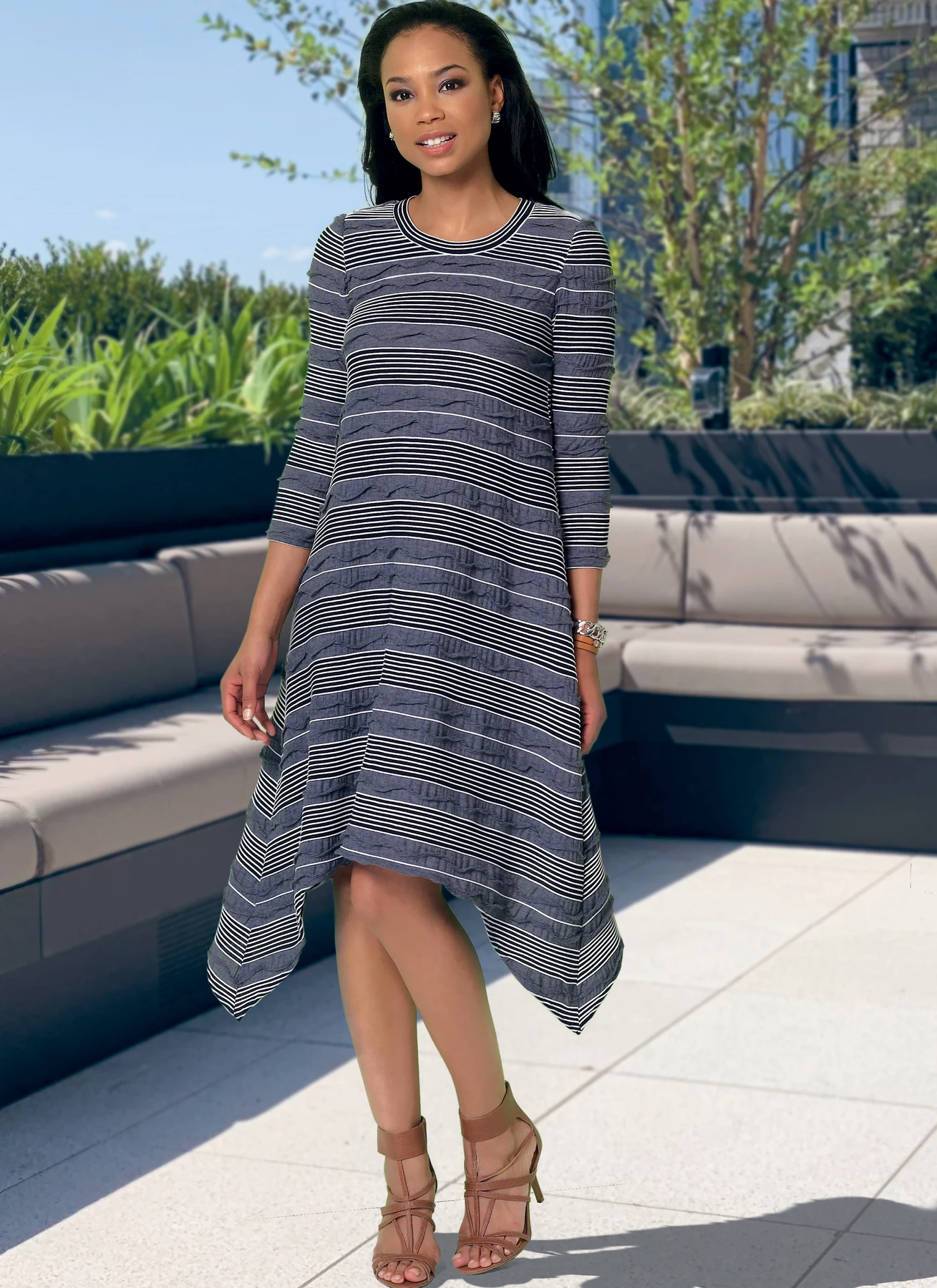 McCall's Sewing Pattern Misses' Straight, Handkerchief, or High-Low Hem Dresses (PDF) 2 McCall's Sewing Pattern Misses' Straight, Handkerchief, or High-Low Hem Dresses (PDF)