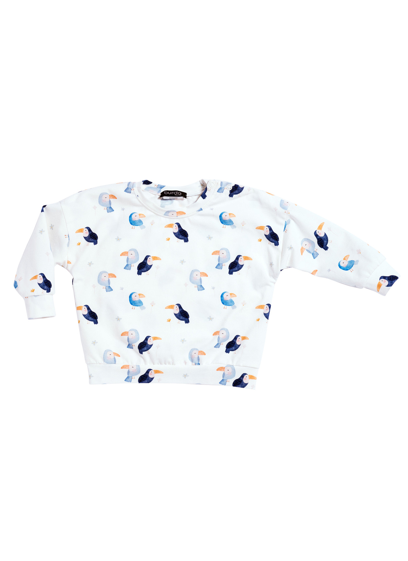 Burda Style Pattern 9186 Babies Sweatshirt and Pants 6 Burda Style Pattern 9186 Babies Sweatshirt and Pants