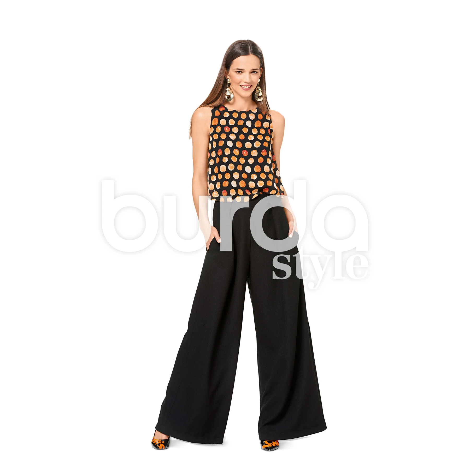 Burda Style Sewing Pattern Misses' Pants 2 Burda Style Sewing Pattern Misses' Pants