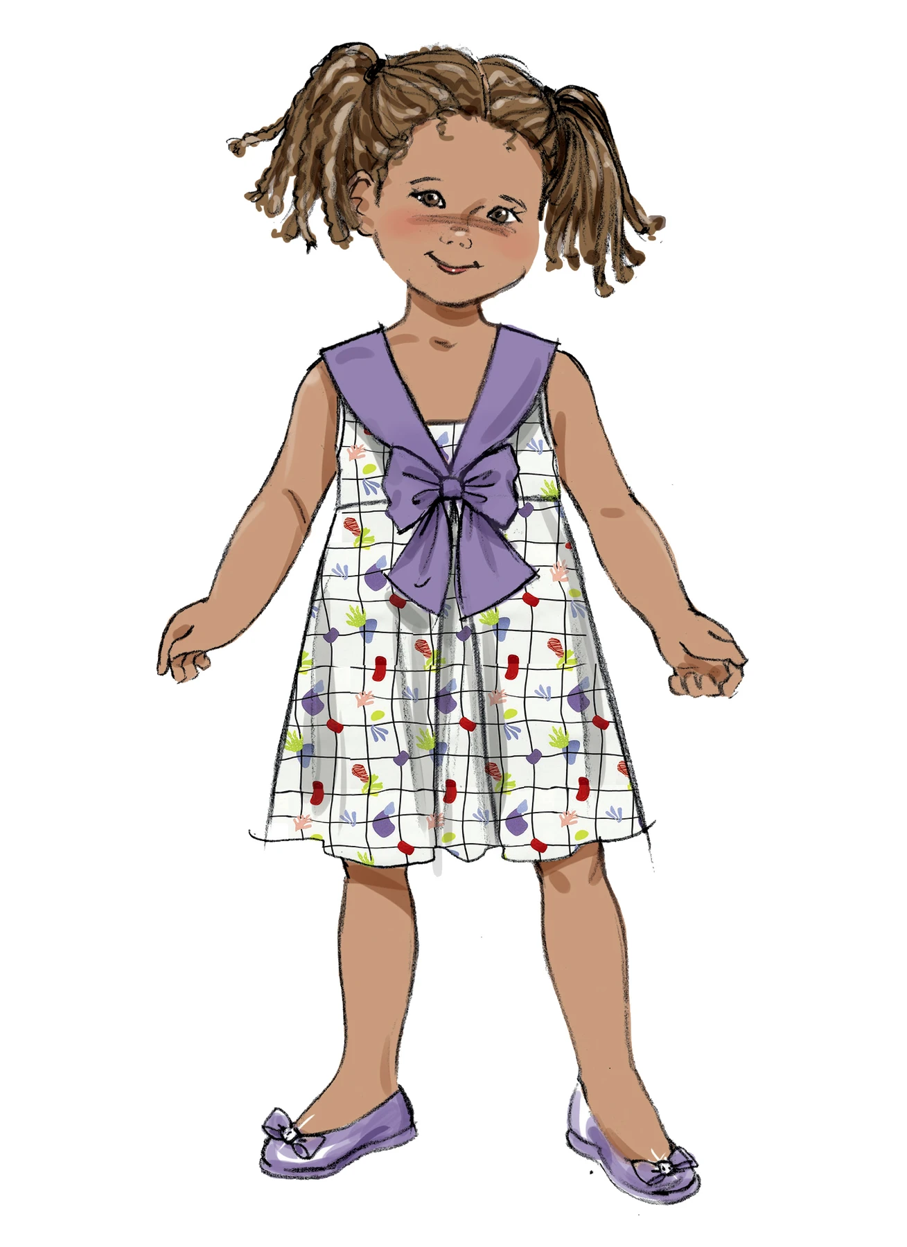 Butterick Sewing Pattern Children's Dress 3 Butterick Sewing Pattern Children's Dress