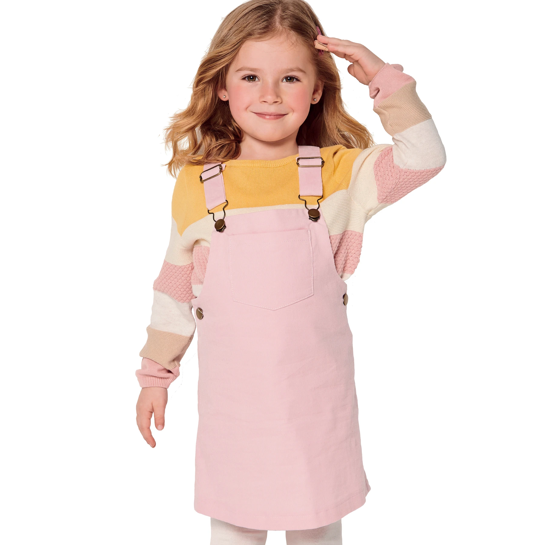 Burda Style Sewing Pattern Children's Bibbed Skirts Äö?Ñ?¨ Pinafore