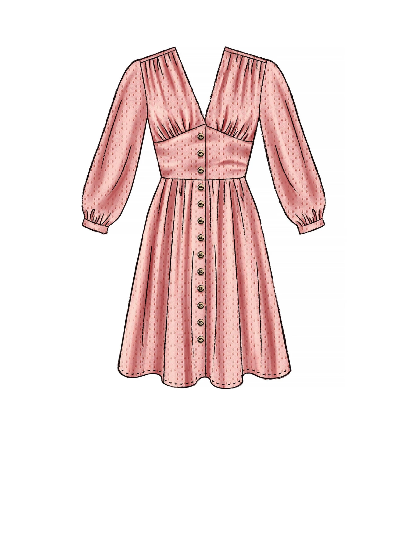 McCall's Sewing Pattern Misses' Dresses 34 McCall's Sewing Pattern Misses' Dresses