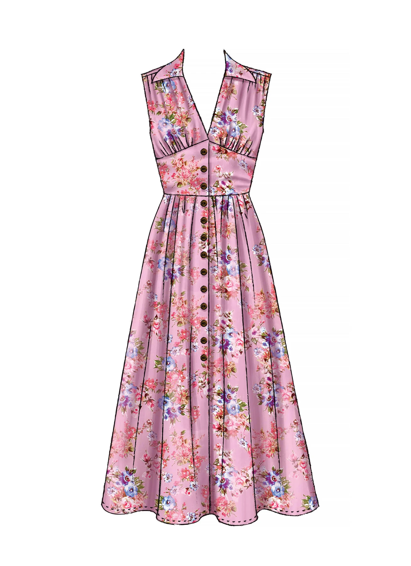McCall's Sewing Pattern Misses' Dresses 35 McCall's Sewing Pattern Misses' Dresses