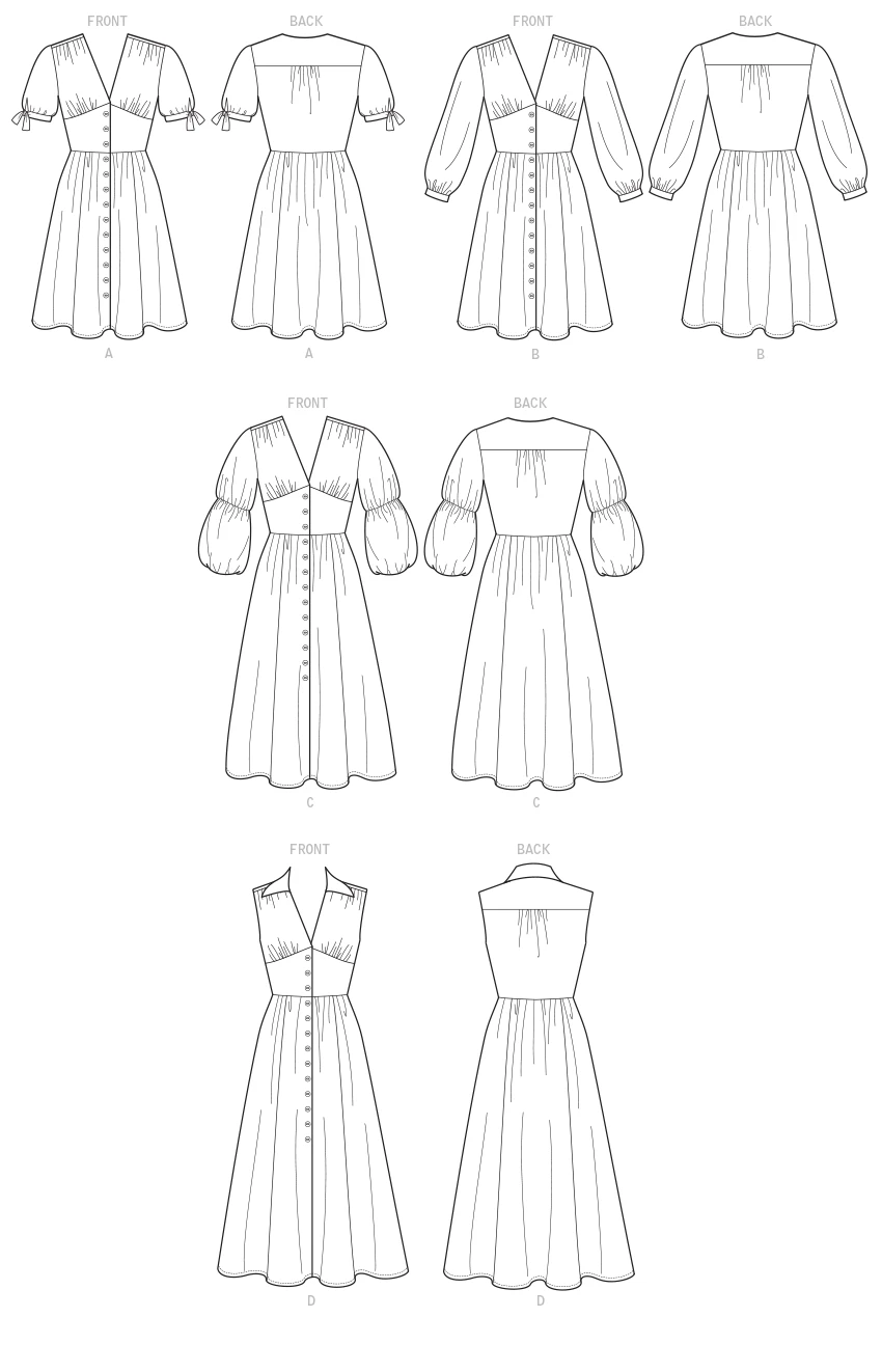 McCall's Sewing Pattern Misses' Dresses 39 McCall's Sewing Pattern Misses' Dresses