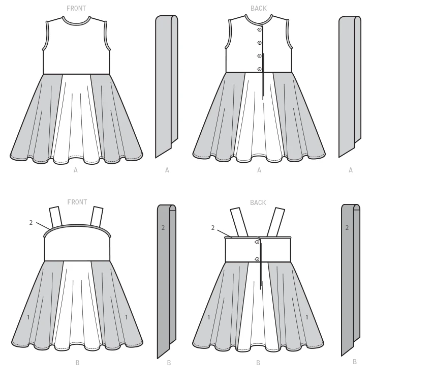 McCall's Sewing Pattern Children's/Girls' Dresses (PDF) 5 McCall's Sewing Pattern Children's/Girls' Dresses (PDF)