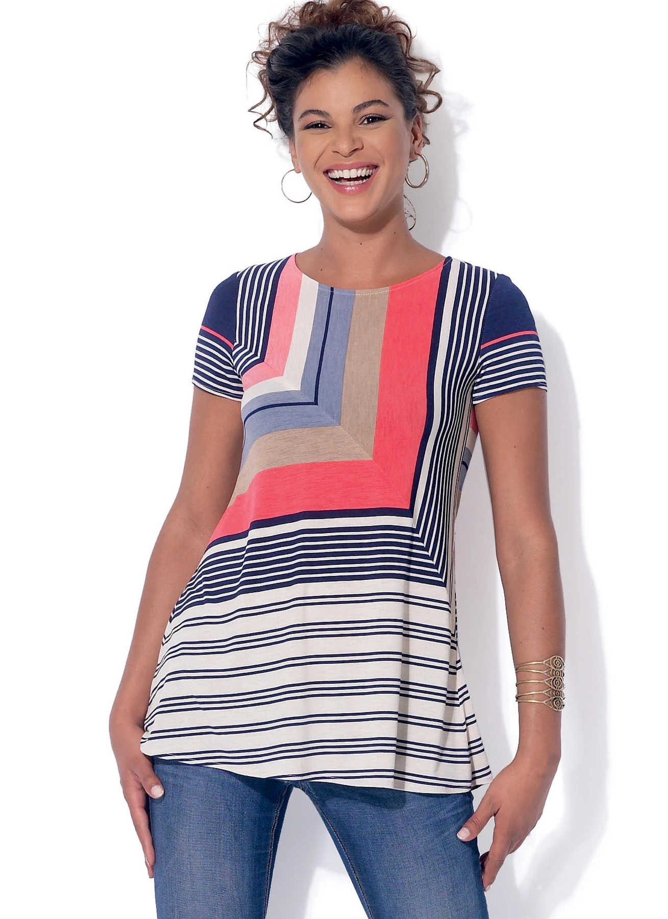 McCall's Sewing Pattern Misses' Asymmetrical Seam-Detail Tops (PDF) 2 McCall's Sewing Pattern Misses' Asymmetrical Seam-Detail Tops (PDF)