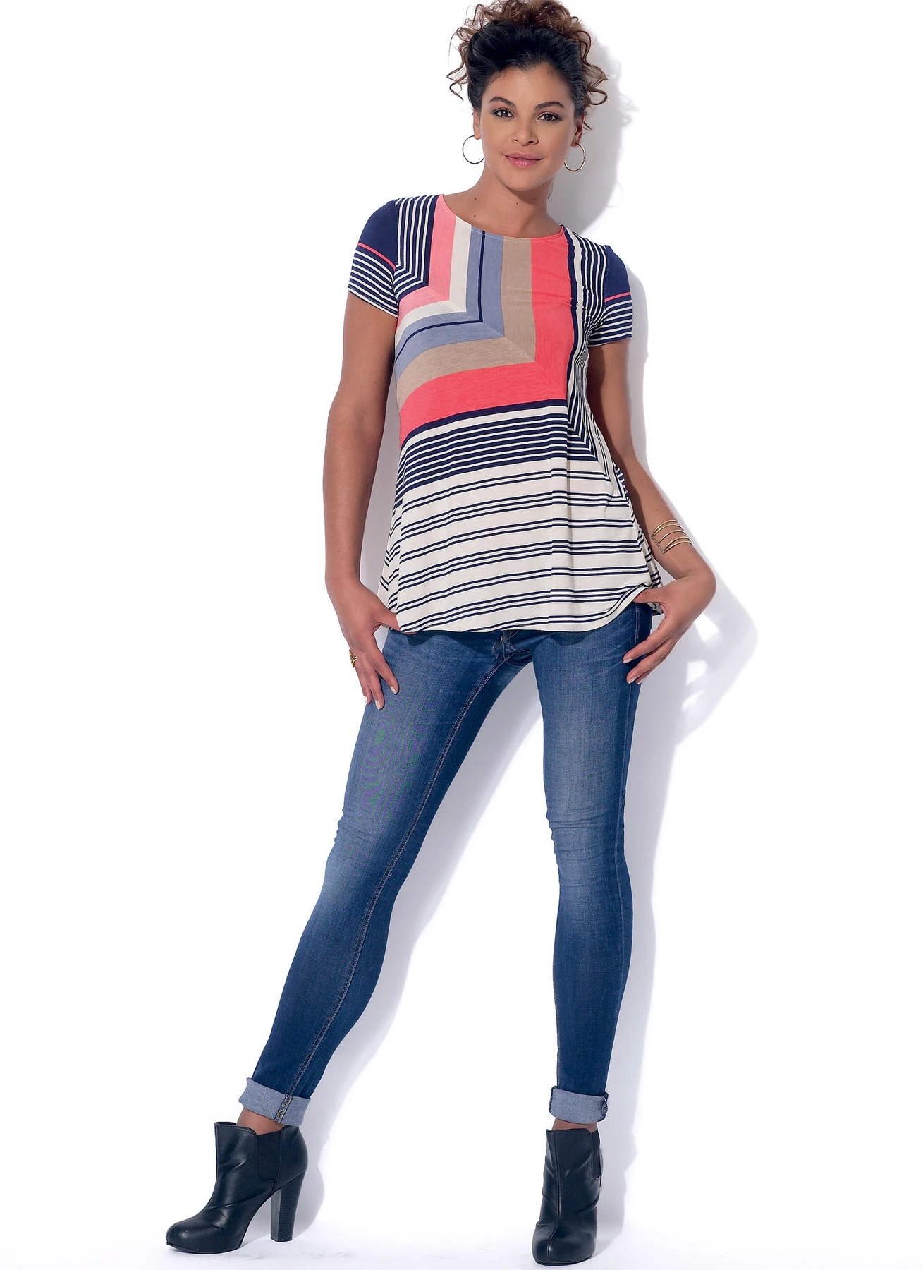 McCall's Sewing Pattern Misses' Asymmetrical Seam-Detail Tops (PDF) 6 McCall's Sewing Pattern Misses' Asymmetrical Seam-Detail Tops (PDF)
