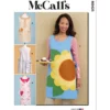 McCall's Sewing Pattern Misses' Aprons (PDF)