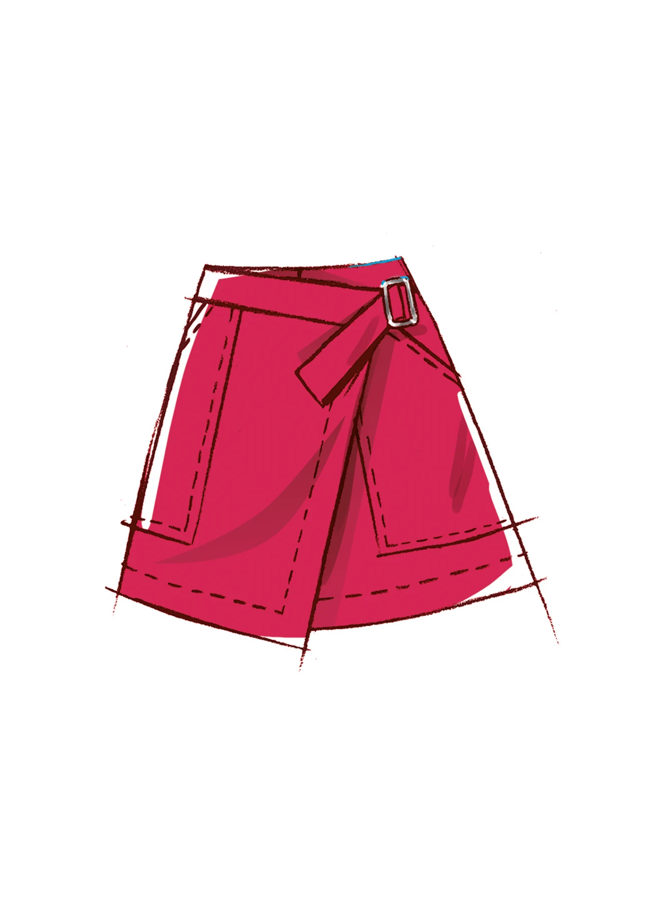 McCall's Sewing Pattern Misses' Wrap Skirts (PDF) 3 McCall's Sewing Pattern Misses' Wrap Skirts (PDF)