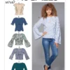 McCall's Sewing Pattern Misses' Back-Button Tops with Sleeve Options (PDF) 23 McCall's Sewing Pattern Misses' Back-Button Tops with Sleeve Options (PDF)