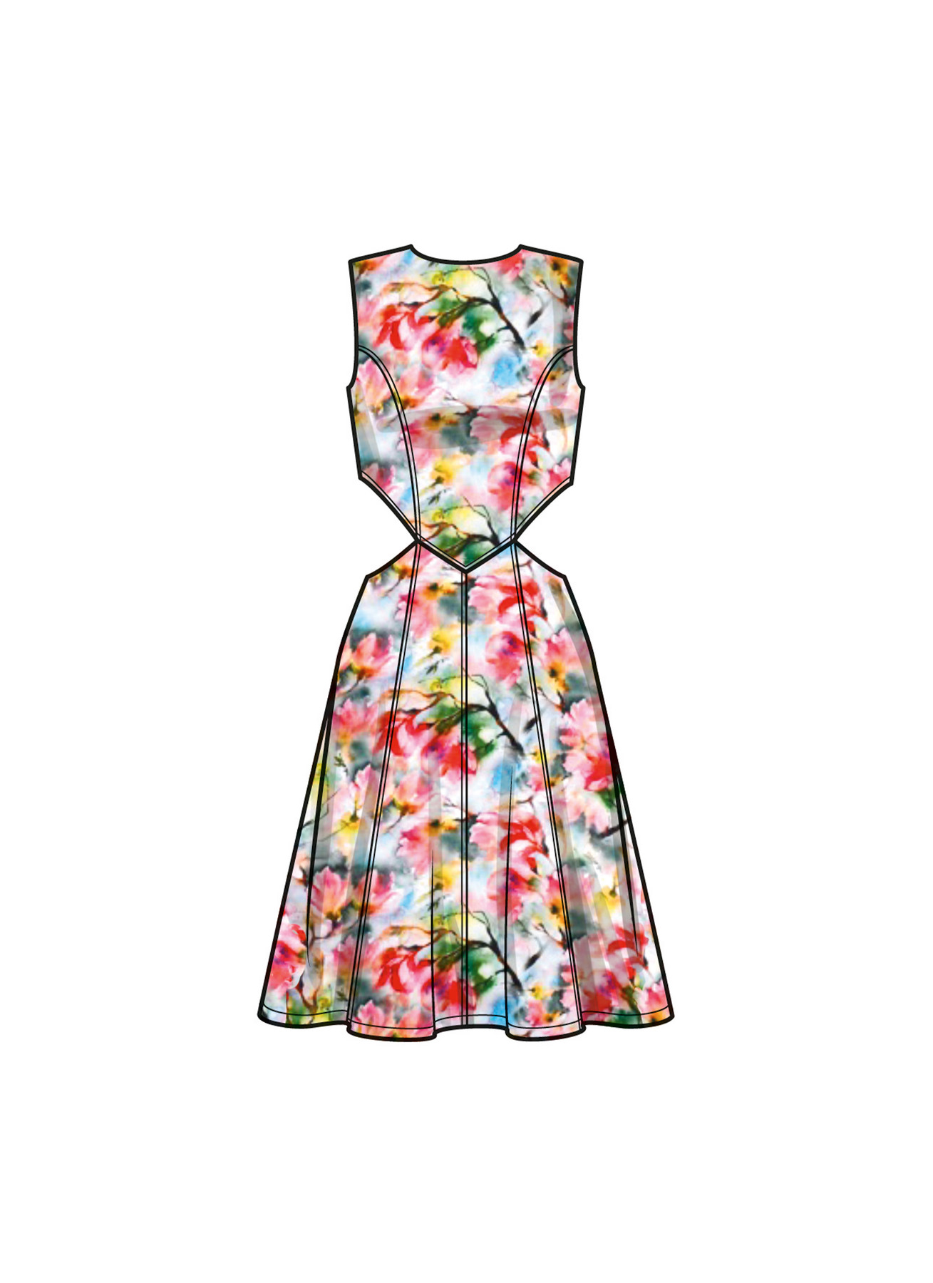 Simplicity Sewing Pattern Misses' Dress with Neckline and Length Variations 3 Simplicity Sewing Pattern Misses' Dress with Neckline and Length Variations