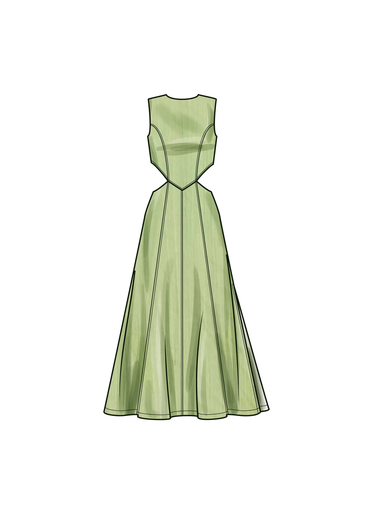 Simplicity Sewing Pattern Misses' Dress with Neckline and Length Variations 4 Simplicity Sewing Pattern Misses' Dress with Neckline and Length Variations