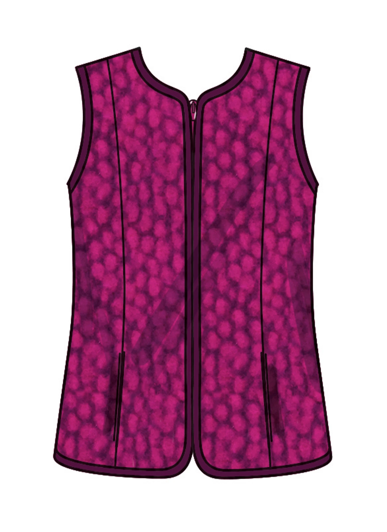 New Look Sewing Pattern Misses' Jacket and Vest 4 New Look Sewing Pattern Misses' Jacket and Vest