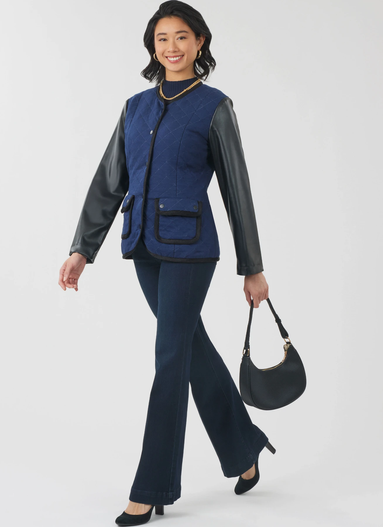 New Look Sewing Pattern Misses' Jacket and Vest 6 New Look Sewing Pattern Misses' Jacket and Vest