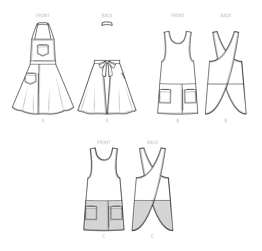 Simplicity Sewing Pattern Misses' Aprons 11 Simplicity Sewing Pattern Misses' Aprons