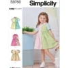 Simplicity Sewing Pattern Toddlers' Dress with Sleeve Variations (PDF) 22 Simplicity Sewing Pattern Toddlers' Dress with Sleeve Variations (PDF)