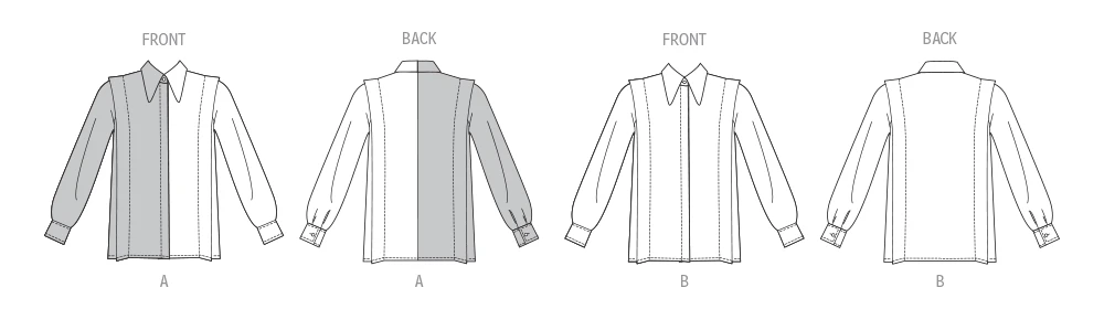 Vogue Patterns Misses' Shirt 9 Vogue Patterns Misses' Shirt