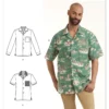 Simplicity Sewing Pattern Men's Open Pointed Collar Shirts