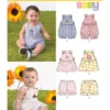 New Look Sewing Pattern Babies' Romper, Dress & Panties 19 New Look Sewing Pattern Babies' Romper, Dress & Panties