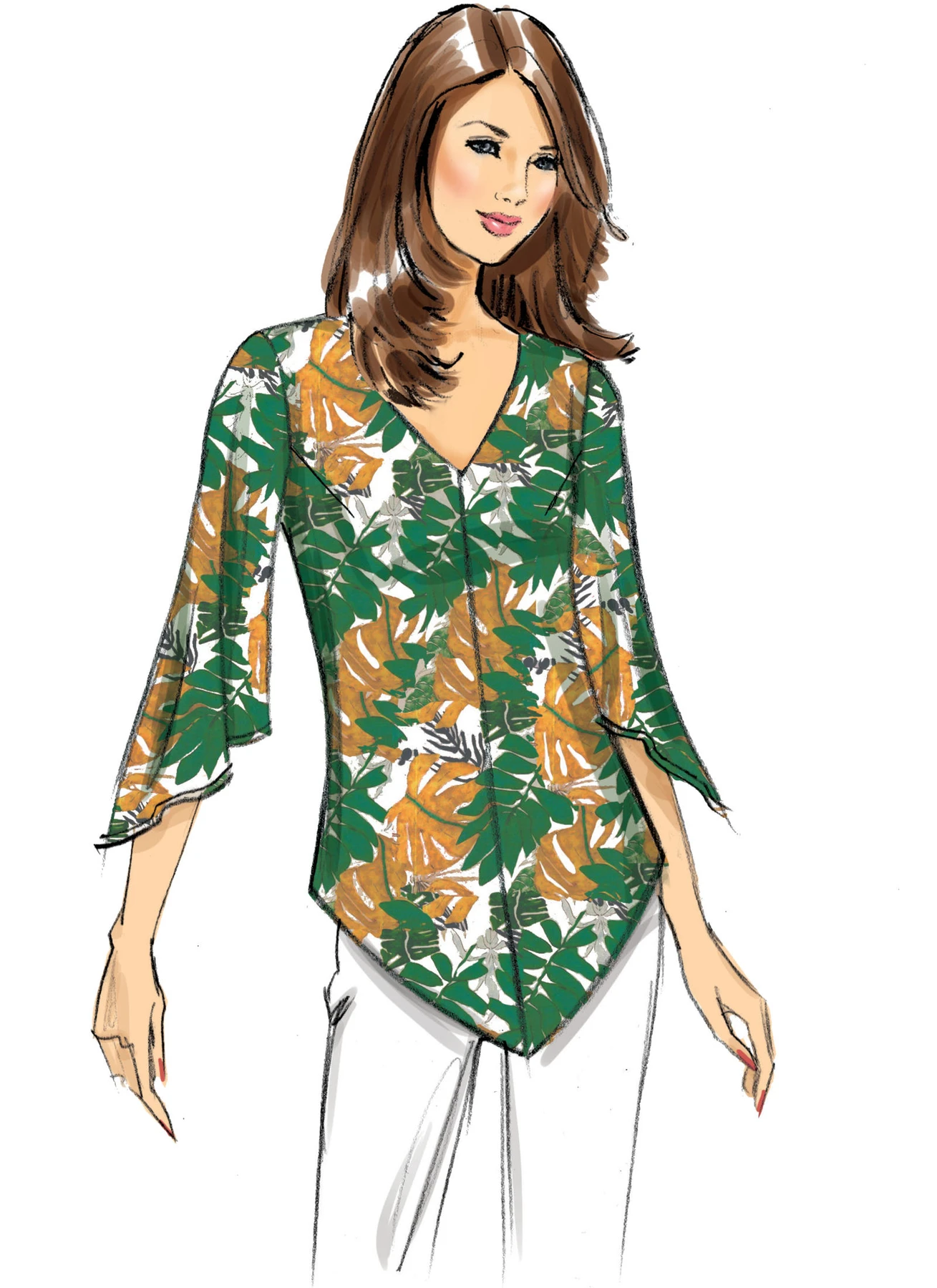 Butterick Sewing Pattern Misses' Top (PDF) 5 Butterick Sewing Pattern Misses' Top (PDF)