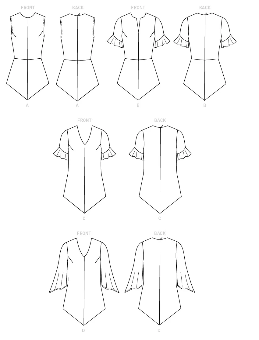 Butterick Sewing Pattern Misses' Top (PDF) 8 Butterick Sewing Pattern Misses' Top (PDF)