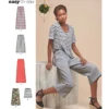 Simplicity Sewing Pattern Misses' Skirts or Pants in Various Lengths 8 Simplicity Sewing Pattern Misses' Skirts or Pants in Various Lengths