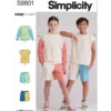 Simplicity Sewing Pattern Girls' and Boys' Sweatshirts and Shorts 10 Simplicity Sewing Pattern Girls' and Boys' Sweatshirts and Shorts