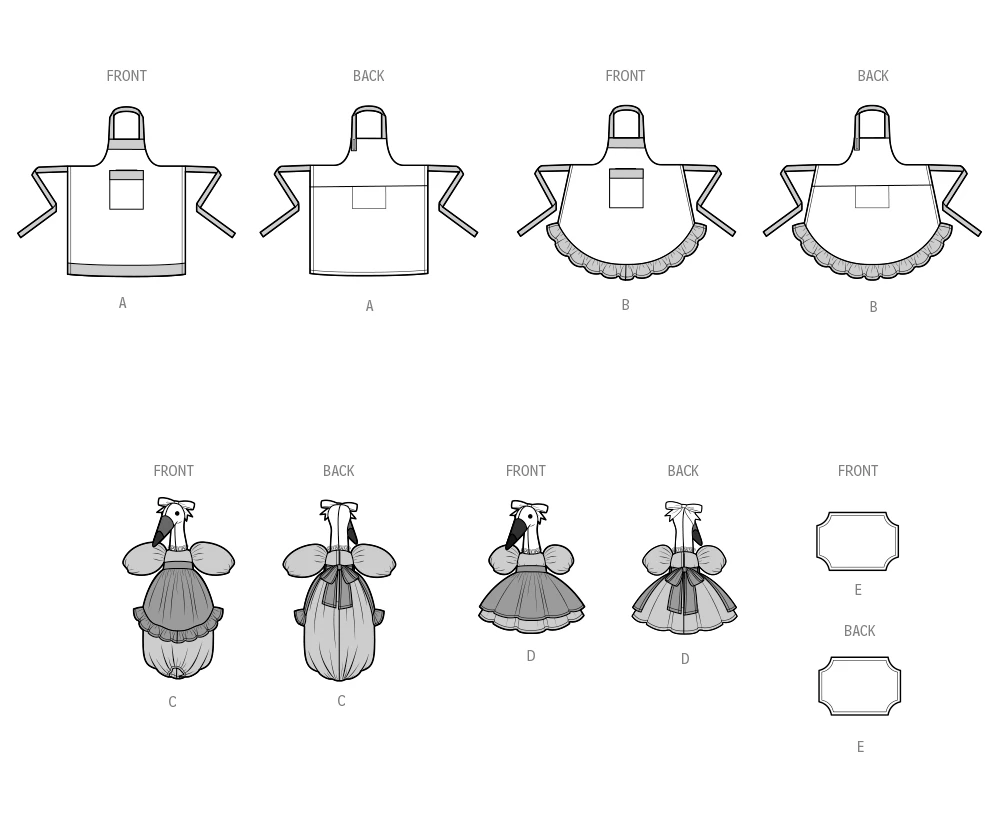 Simplicity Sewing Pattern Aprons and Kitchen Décor by Faith Van Zanten 8 Simplicity Sewing Pattern Aprons and Kitchen Décor by Faith Van Zanten