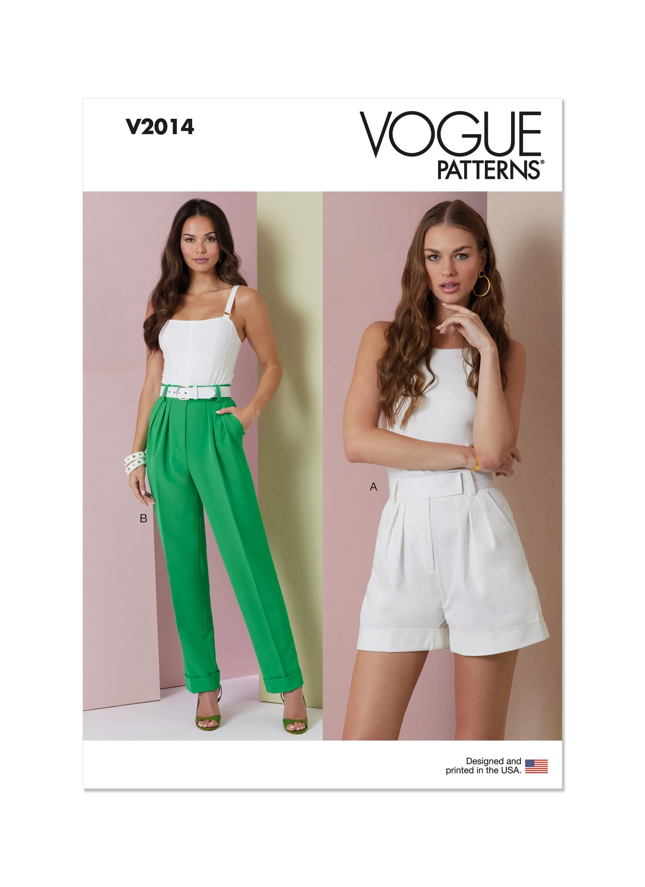 Vogue Patterns Misses' Shorts and Pants 1 Vogue Patterns Misses' Shorts and Pants