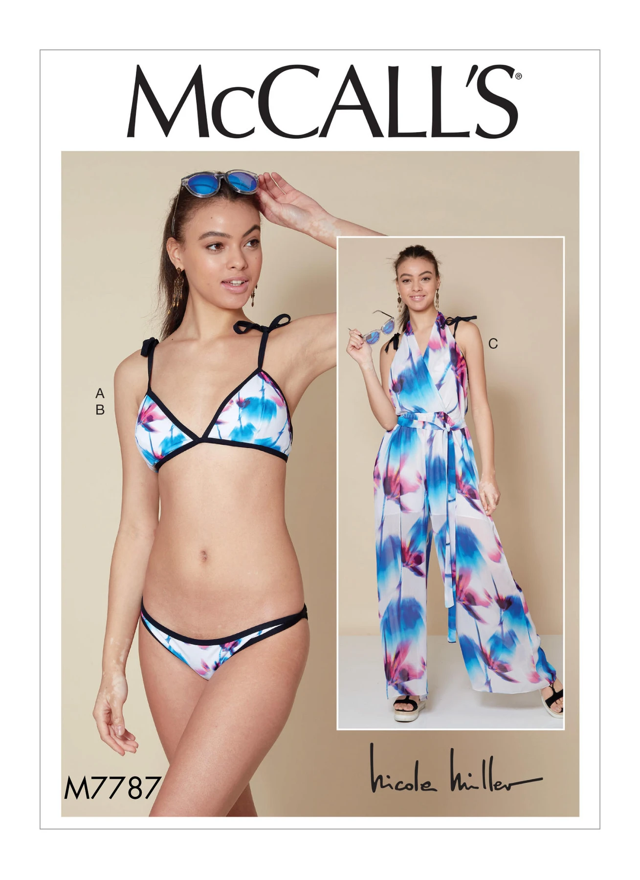 McCall's Sewing Pattern Misses' Bikini, Jumpsuit and Belt (PDF) 1 McCall's Sewing Pattern Misses' Bikini, Jumpsuit and Belt (PDF)