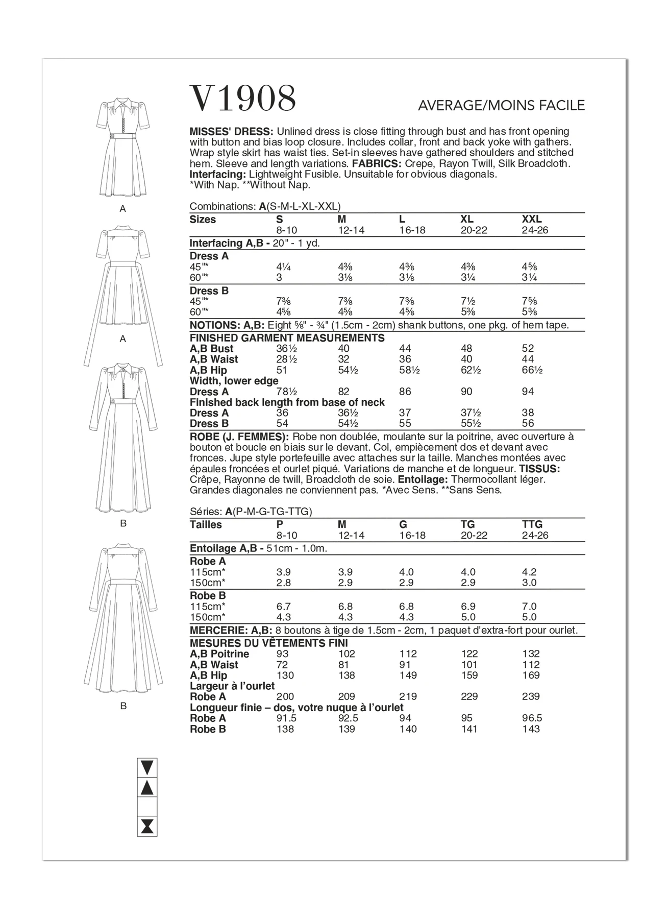 Vogue Patterns Misses' Dress 7 Vogue Patterns Misses' Dress