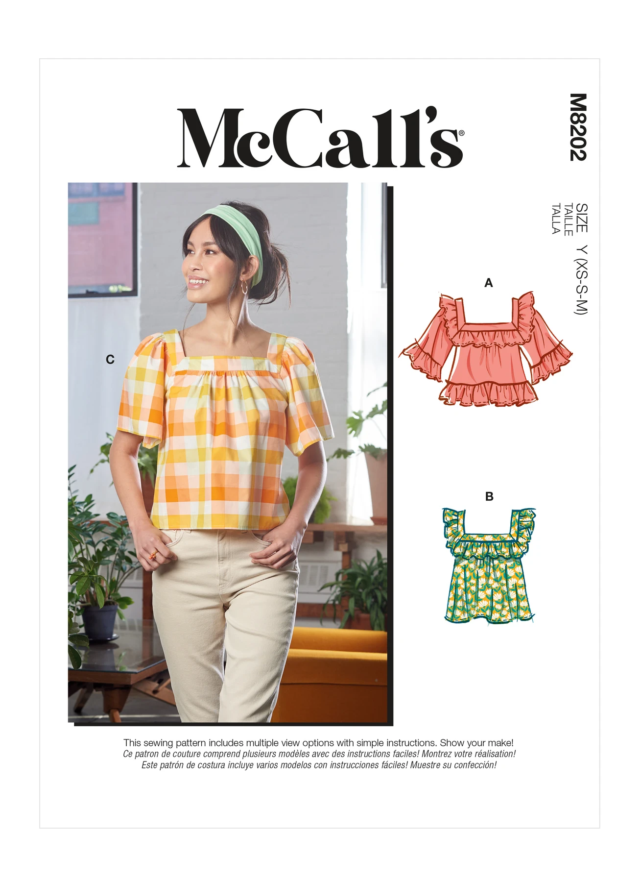 McCall's Sewing Pattern Misses' Tops (PDF) 117 McCall's Sewing Pattern Misses' Tops (PDF)