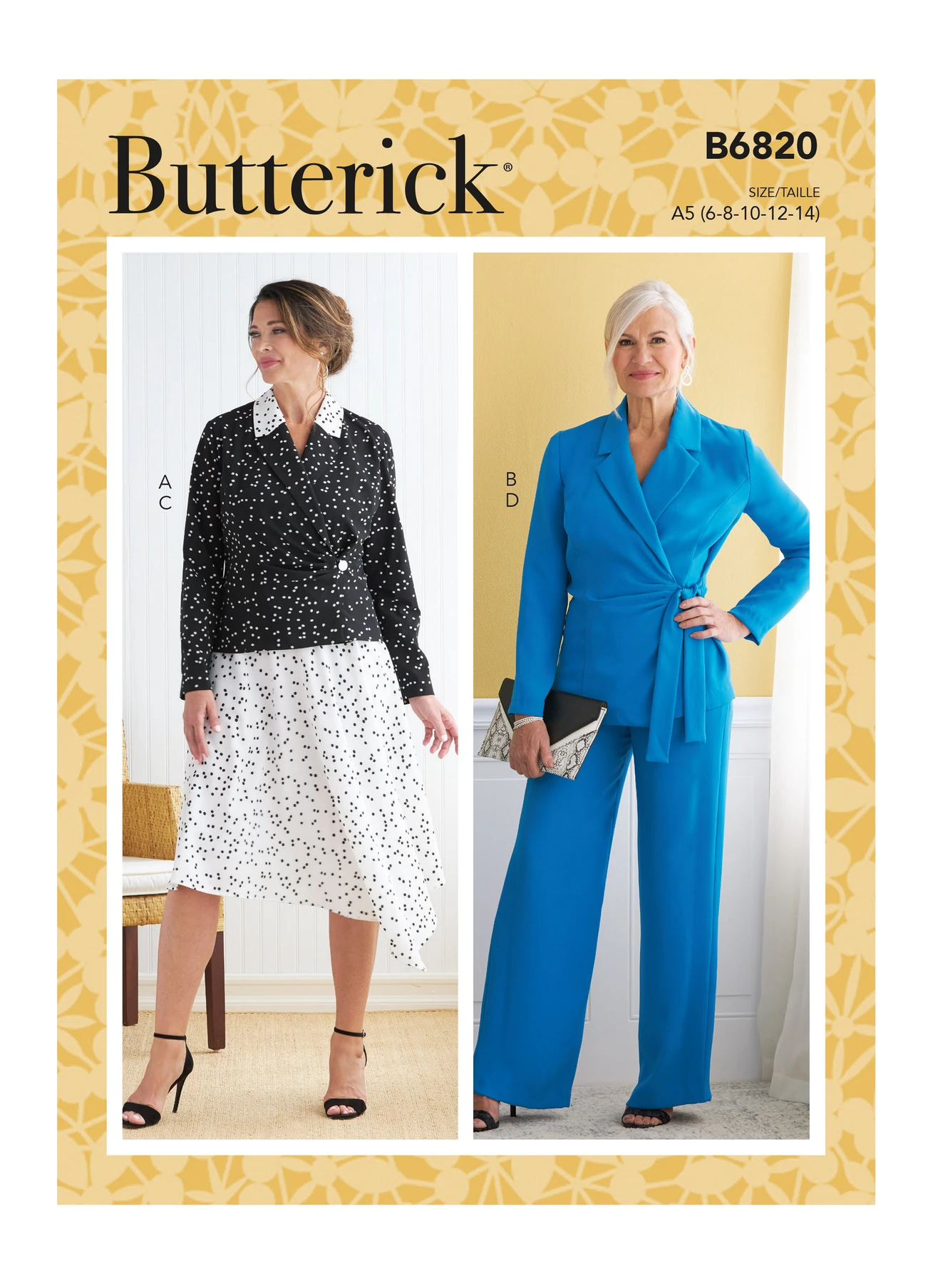 Butterick Sewing Pattern Misses' Jacket, Skirt & Pants (PDF) 1 Butterick Sewing Pattern Misses' Jacket, Skirt & Pants (PDF)