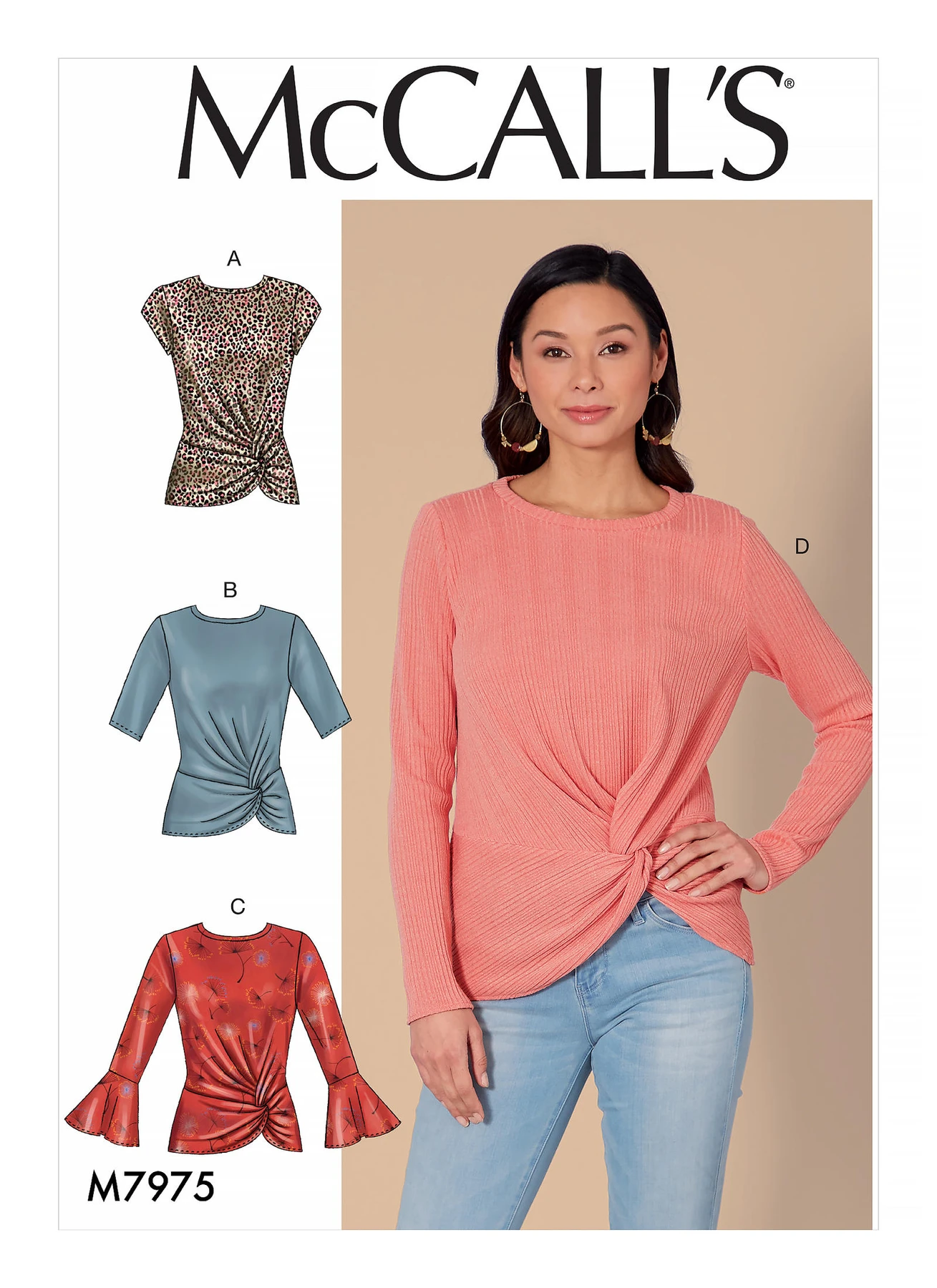 McCall's Sewing Pattern Misses' Tops (PDF) 1 McCall's Sewing Pattern Misses' Tops (PDF)