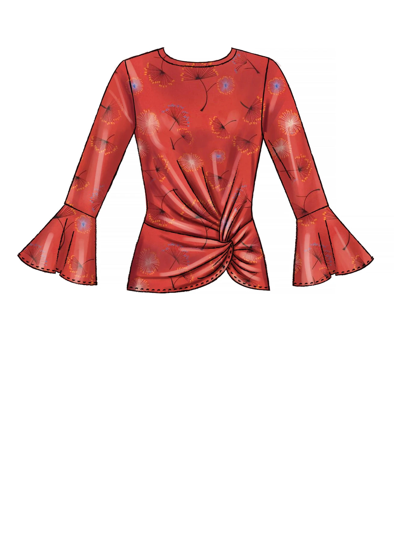 McCall's Sewing Pattern Misses' Tops (PDF) 5 McCall's Sewing Pattern Misses' Tops (PDF)