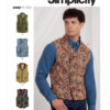 Simplicity Sewing Pattern Men's Vests (PDF) 21 Simplicity Sewing Pattern Men's Vests (PDF)