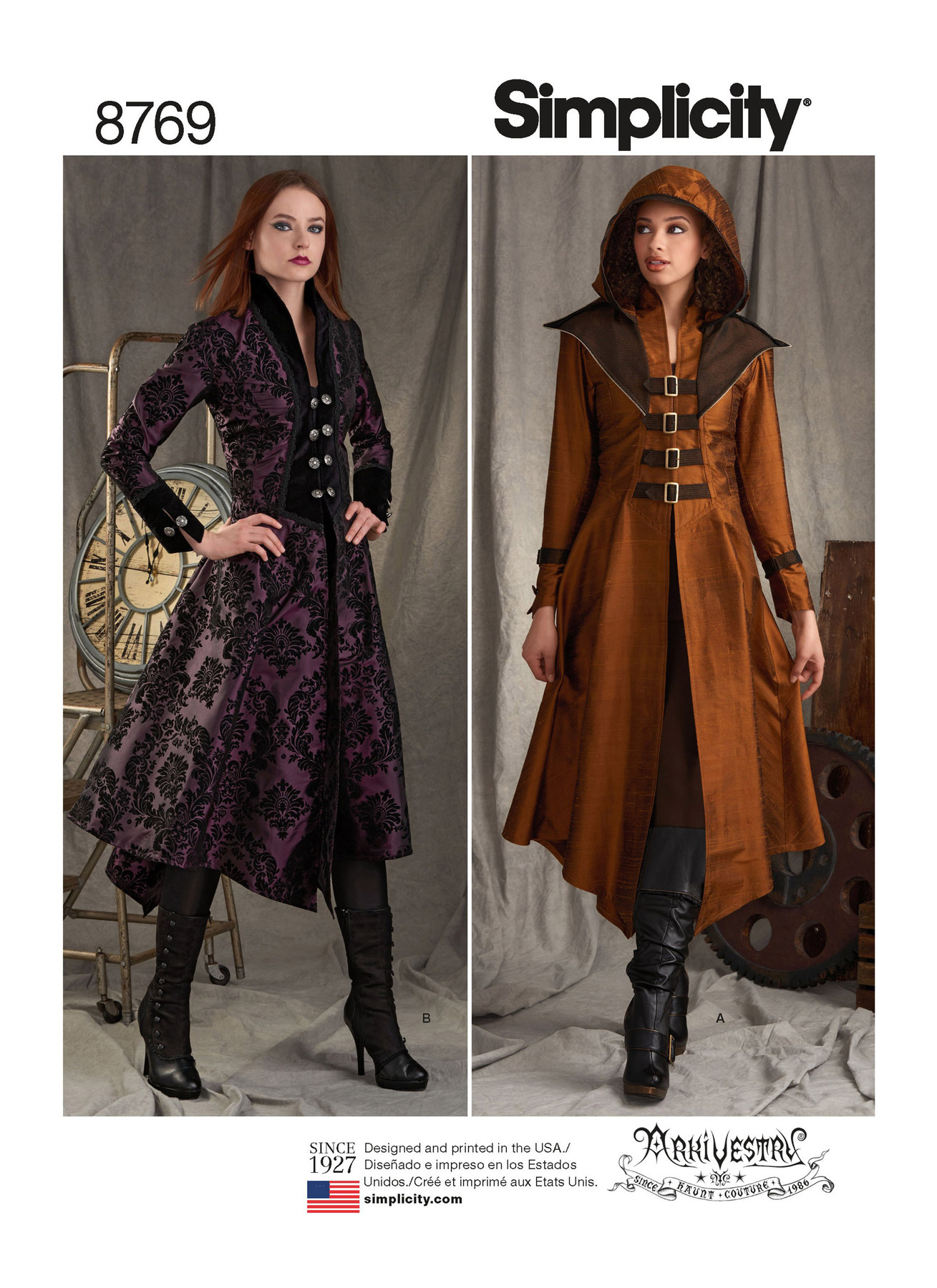 Simplicity Sewing Pattern Misses' Costume Coats 1 Simplicity Sewing Pattern Misses' Costume Coats