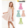 New Look Sewing Pattern Girls' Sized for Tweens Dress
