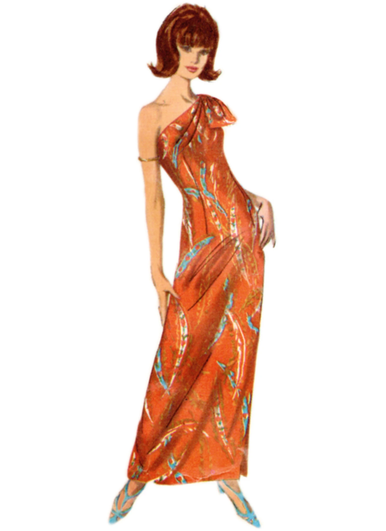 Simplicity Sewing Pattern 1960s Misses' Dress in Two Lengths (PDF) 2 Simplicity Sewing Pattern 1960s Misses' Dress in Two Lengths (PDF)